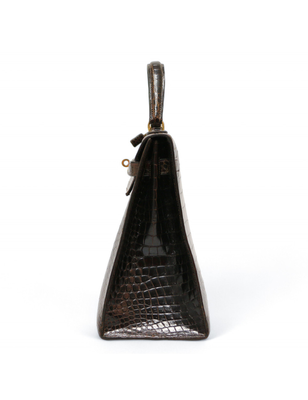 Kelly 32 HERMES porosus Vintage