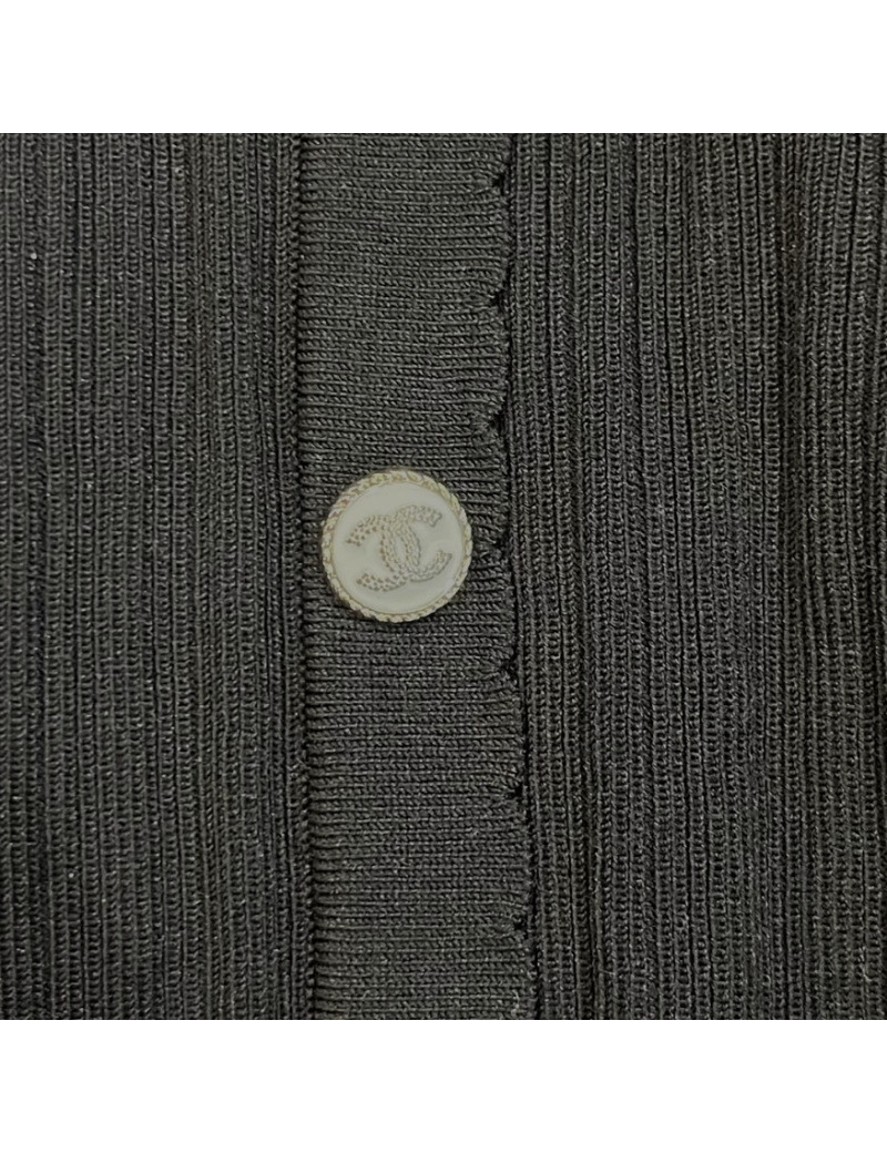 Cardigan T36 CHANEL noir