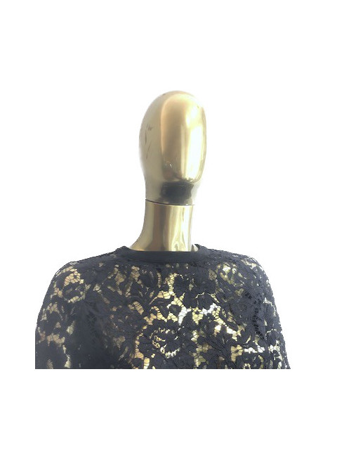 Haut dentelle VALENTINO noir