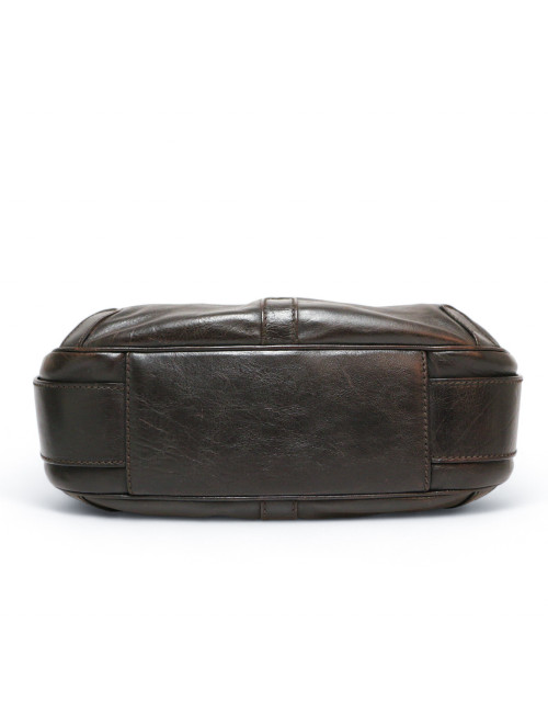 Sac Monbassa YVES SAINT LAURENT cuir marron