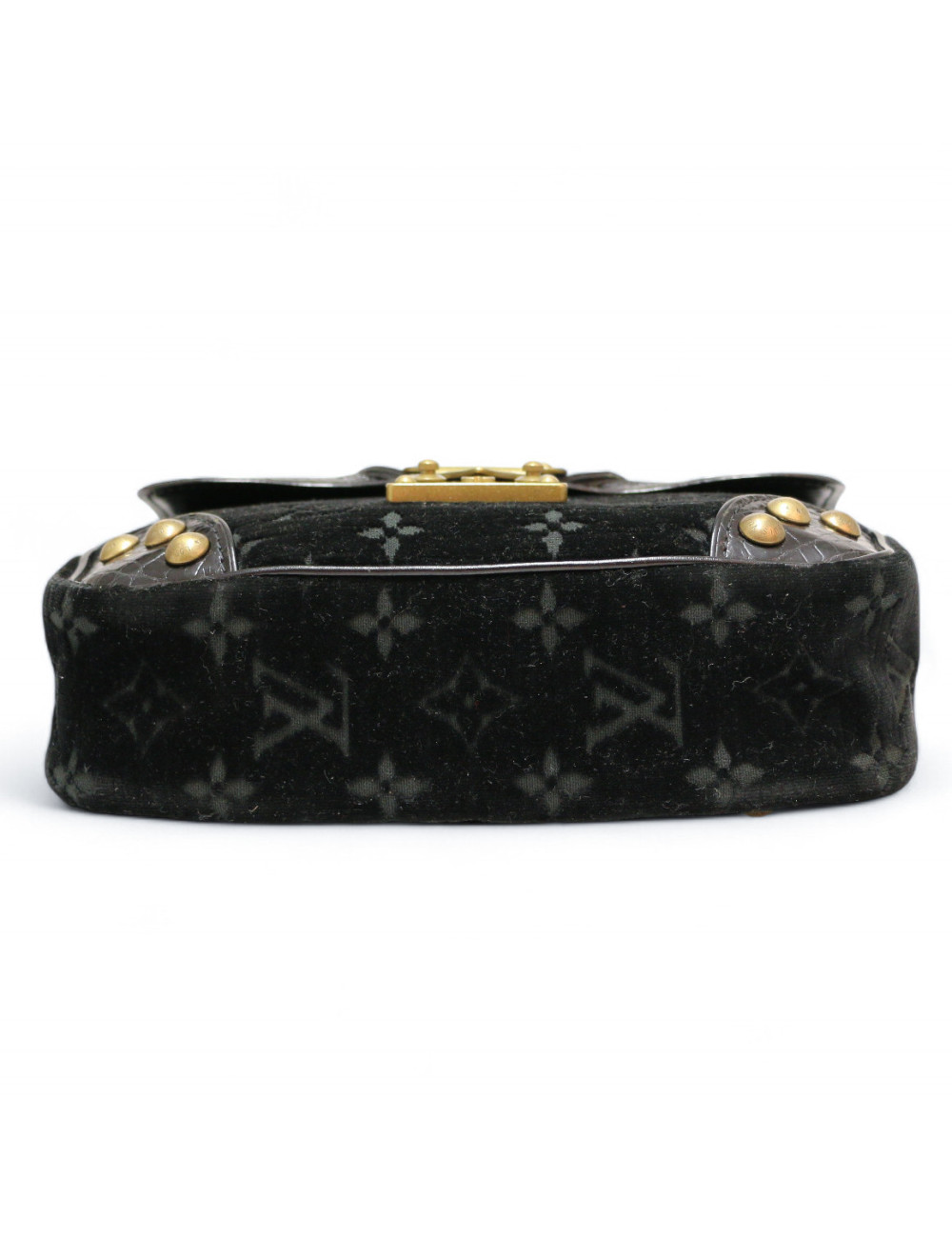 Sac Irving LOUIS VUITTON velours noir Monogram Edition limitéeVelours noir