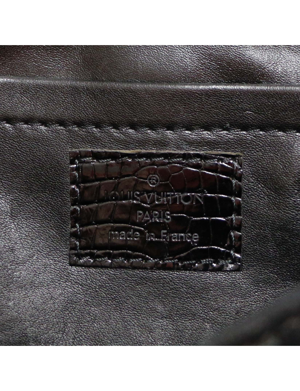 Sac Irving LOUIS VUITTON velours noir Monogram Edition limitéeVelours noir