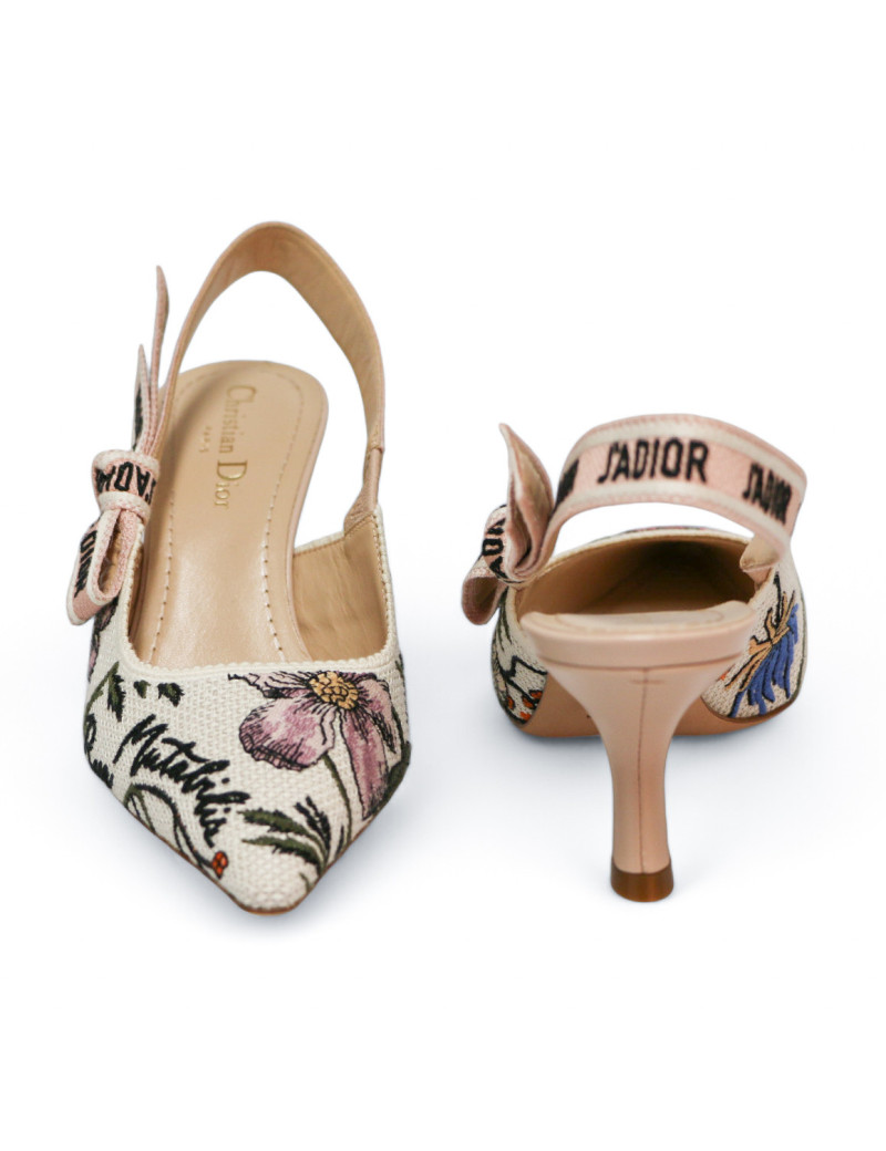 Sandales T 37 DIOR J'Adior multicolores