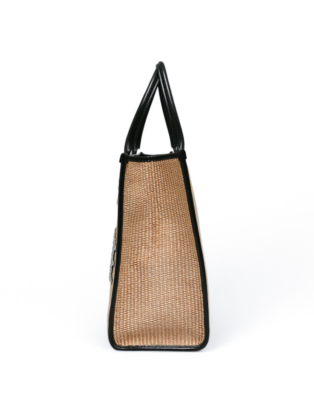 Cabas VERSACE paille la Medusa