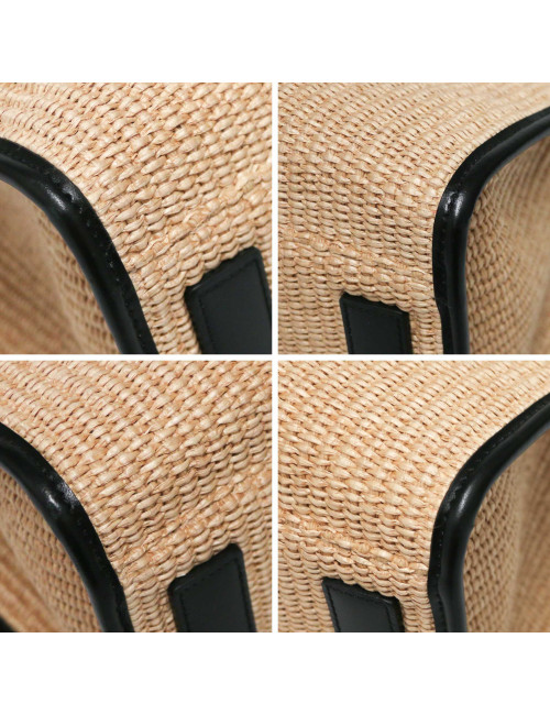 Cabas VERSACE paille la Medusa