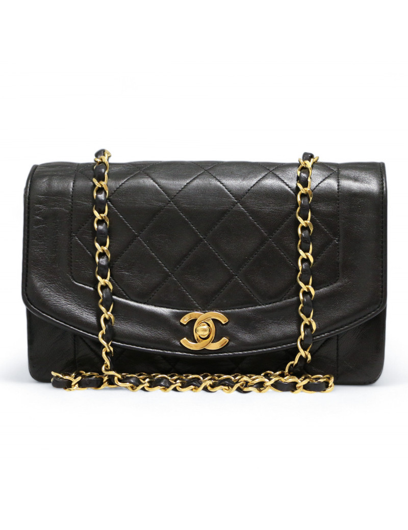Sac Diana 23cm CHANEL noir