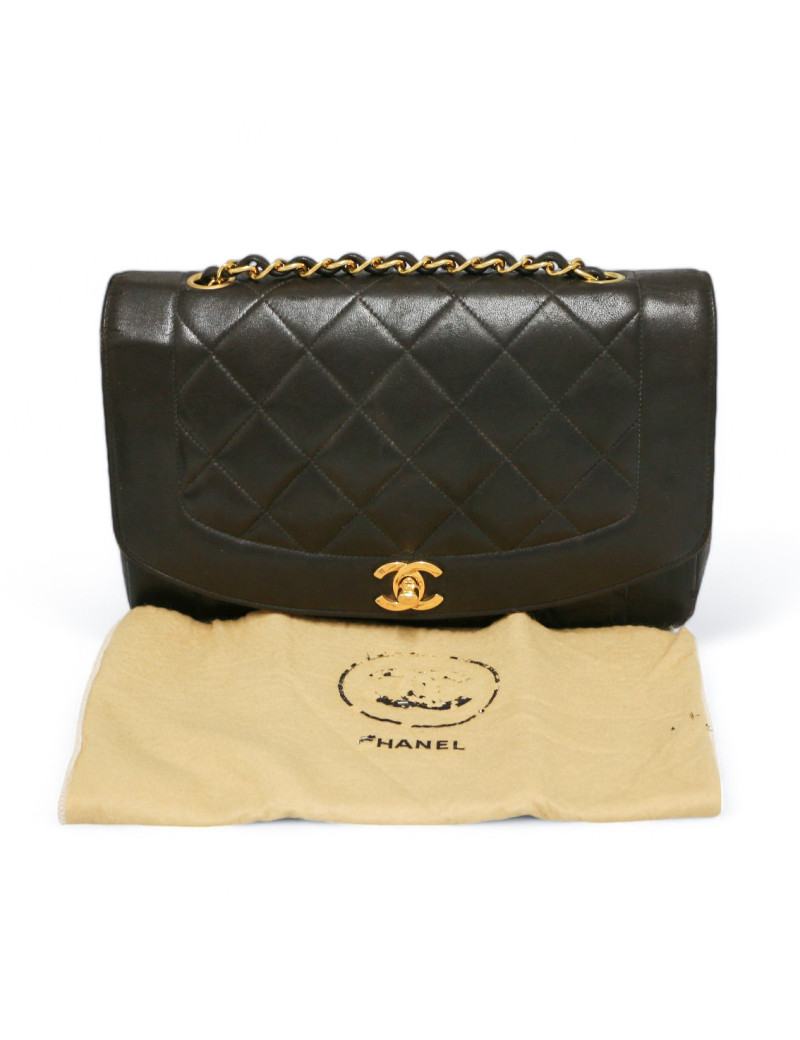 A REPARER Sac Diana 25cm CHANEL vintage