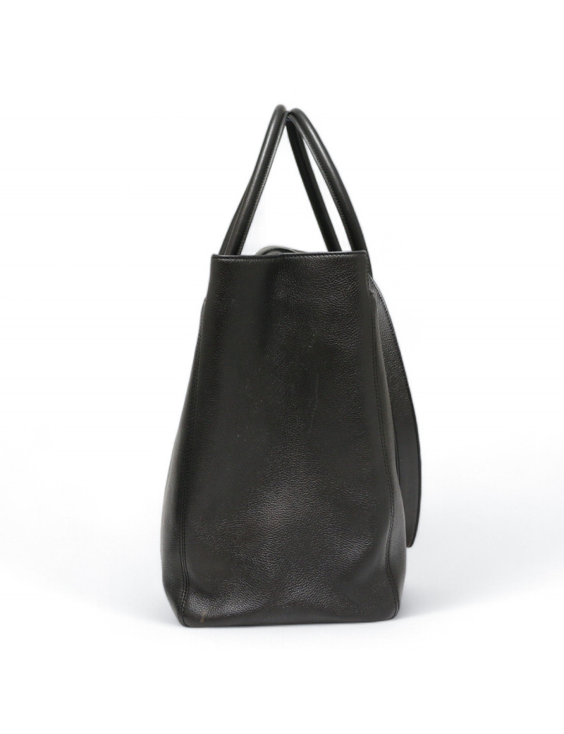 Cabas CHANEL grainé noir GM