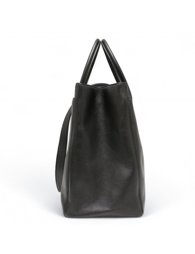 Cabas CHANEL grainé noir GM