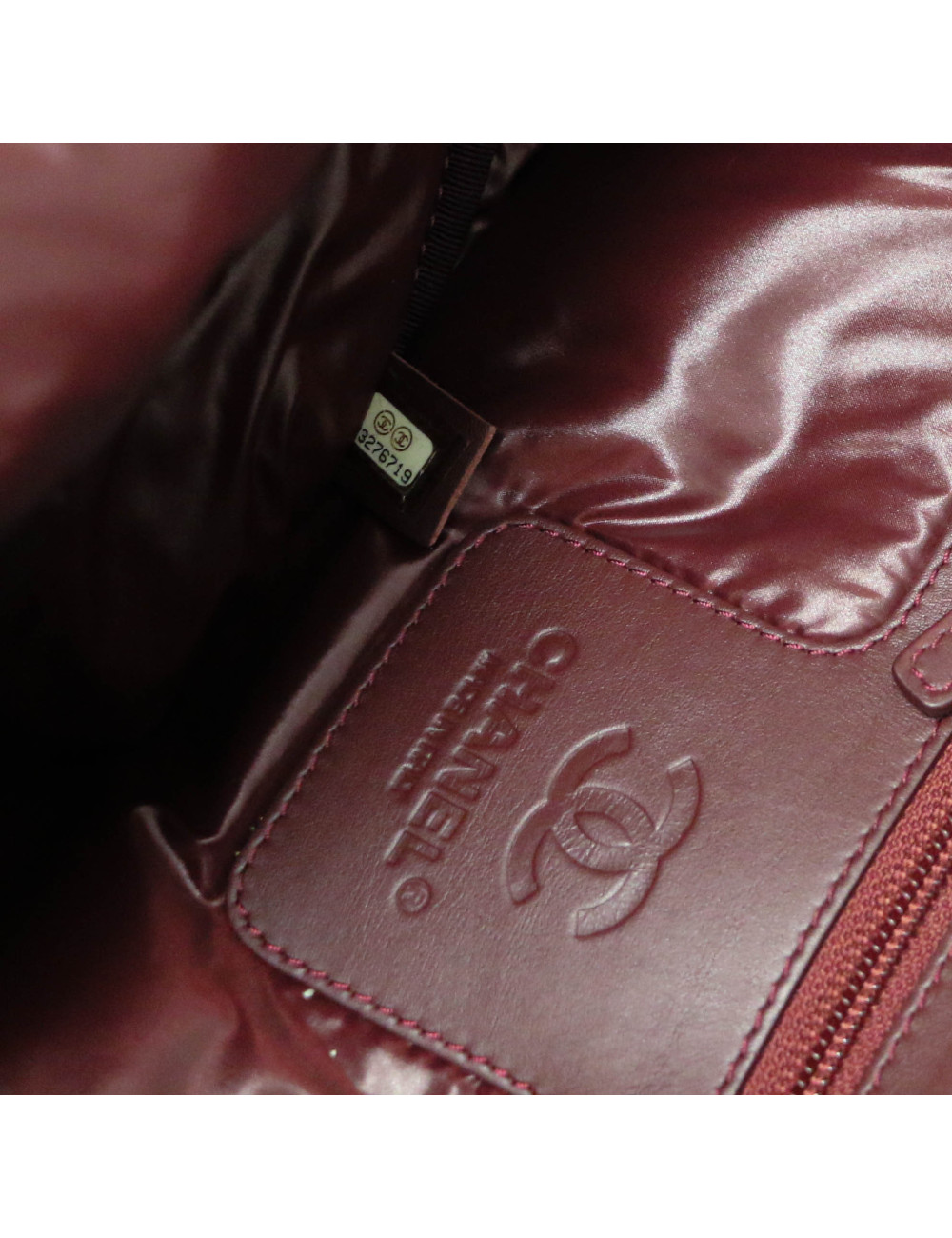 Sac à dos CHANEL GM toile parachute