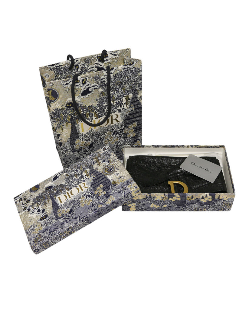 Ceinture DIOR Saddle noire