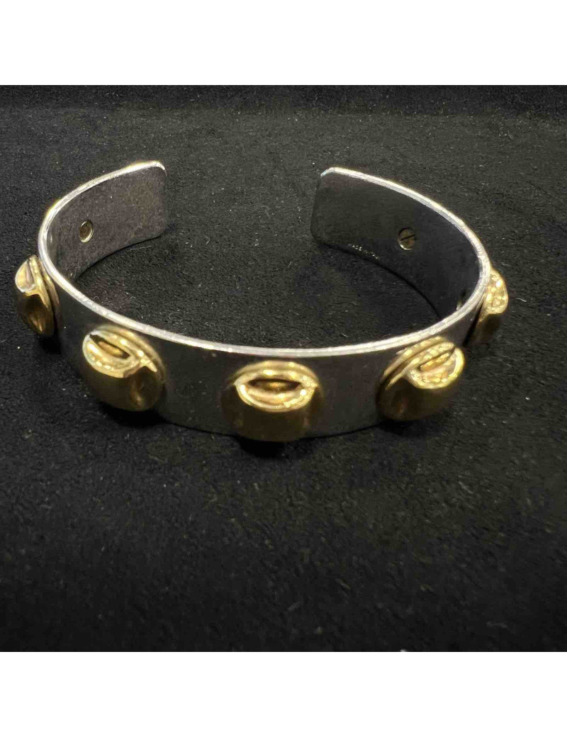 Bracelet CELINE argent doré