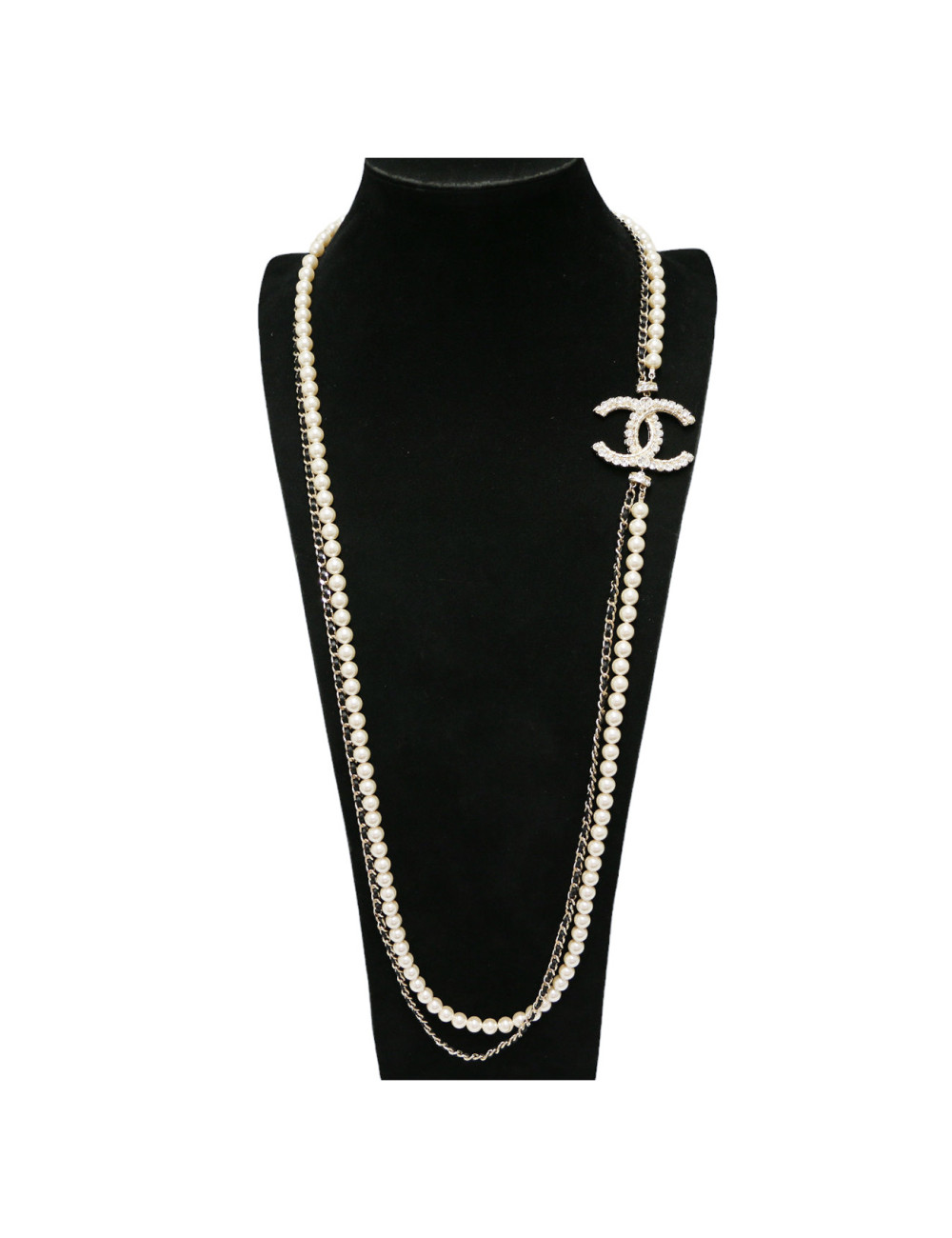 Sautoir CHANEL multirangs