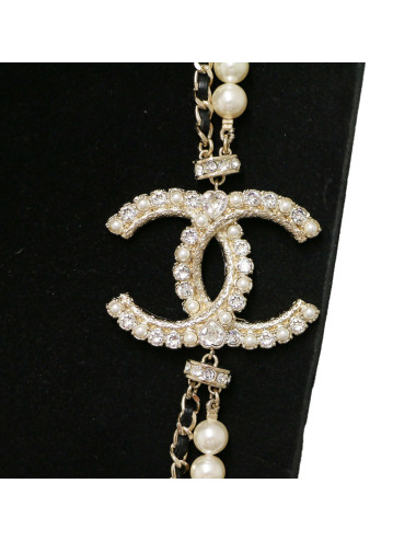 Sautoir CHANEL multirangs 2