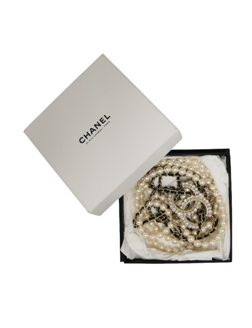 Sautoir CHANEL multirangs