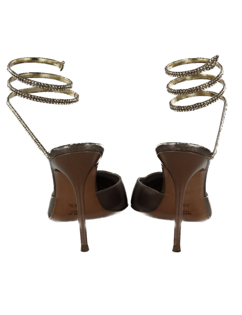 Escarpins RENE CAOVILLA serpent strass