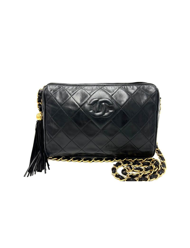 Caméra CHANEL vintage noir