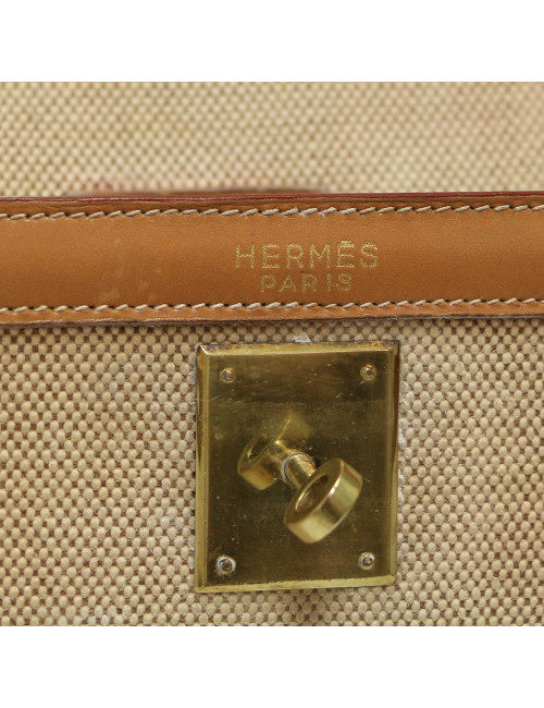 Kelly HERMES toile et cuir 