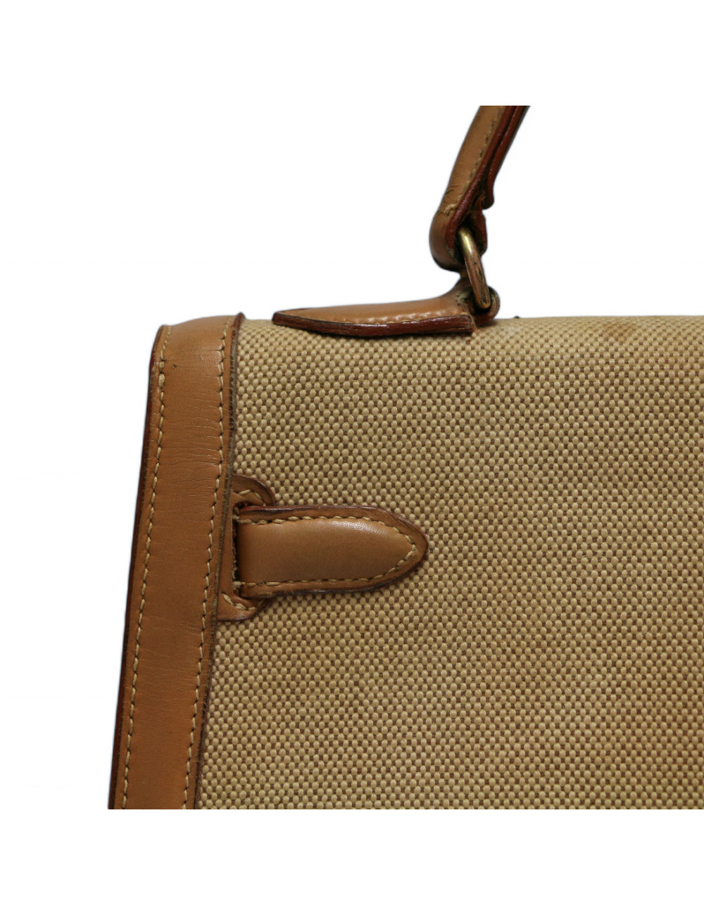 Kelly HERMES toile et cuir 