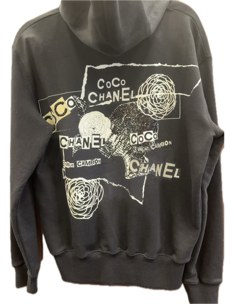 Sweat CHANEL Coco zippé