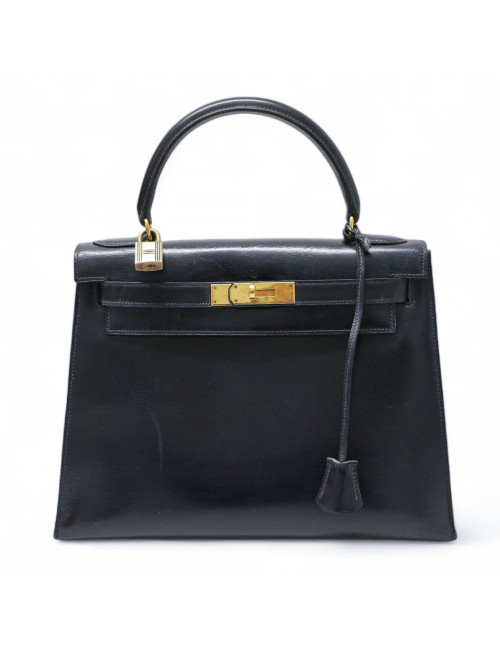 Sac HERMES Kelly 28 sellier vintage