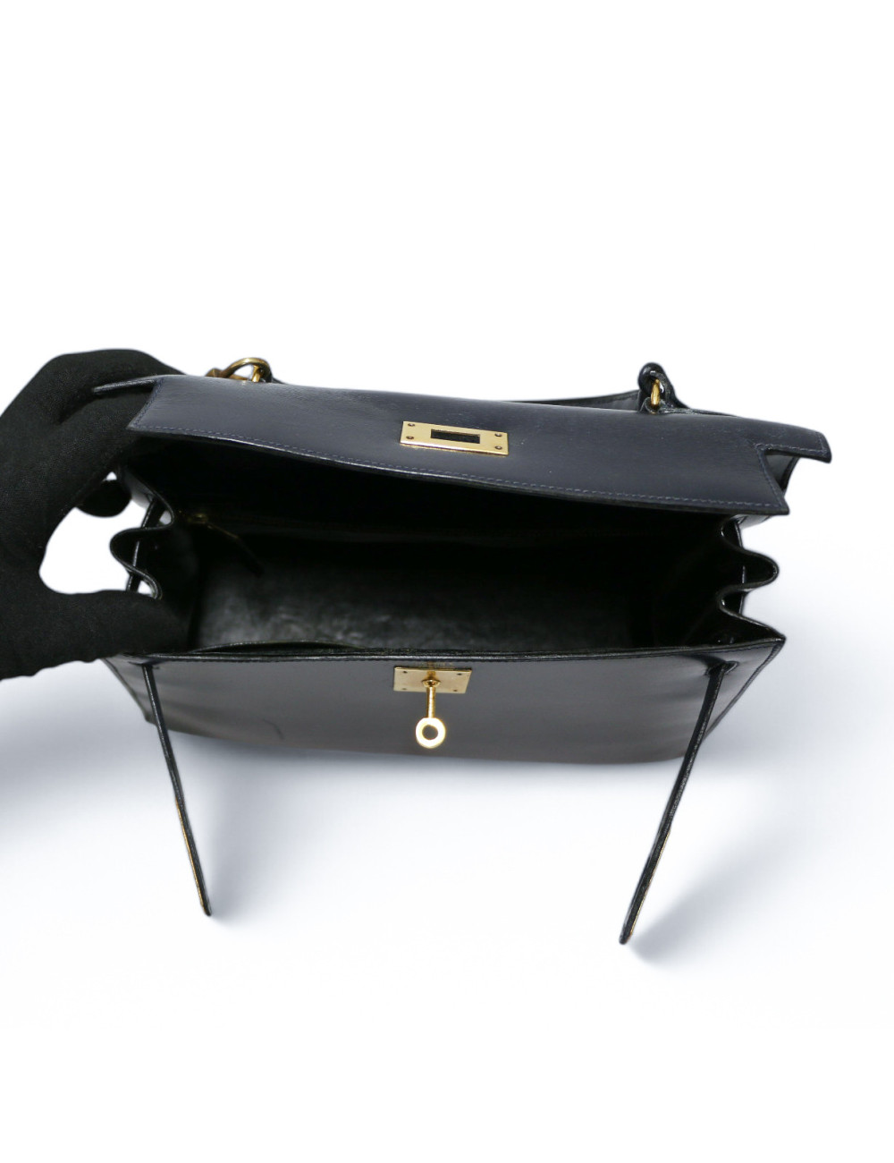 Sac HERMES Kelly 28 sellier vintage