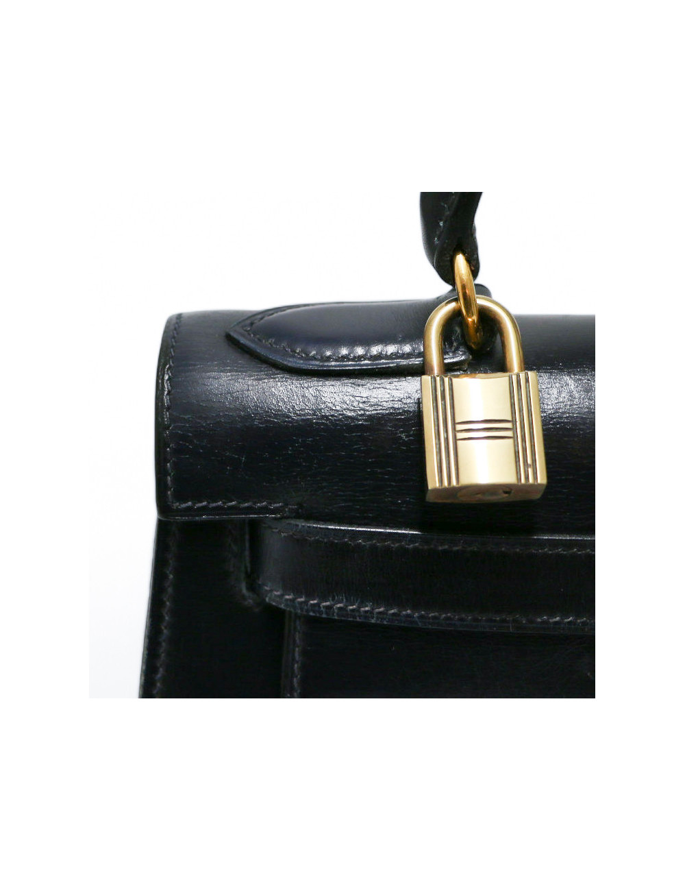 Sac HERMES Kelly 28 sellier vintage