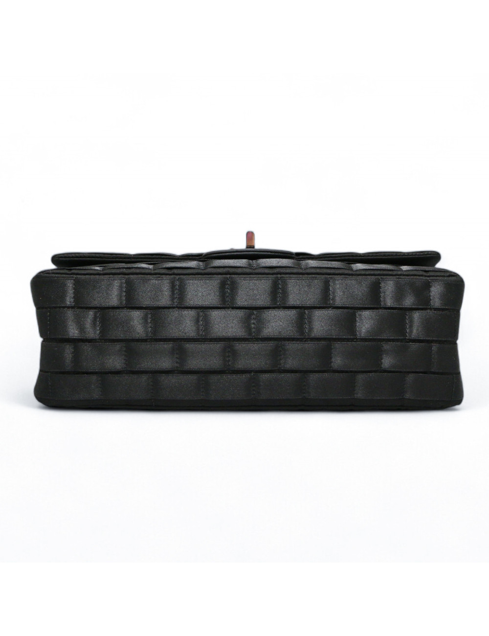 2.55 CHANEL satin noir all black