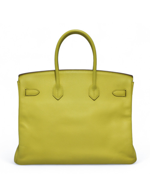 Birkin 35 HERMES Epsom jaune