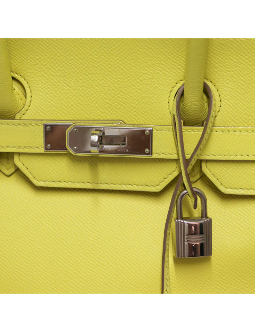 Birkin 35 HERMES Epsom jaune