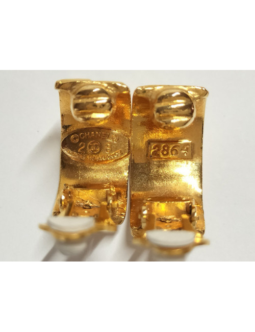 Clips CHANEL créoles vintage