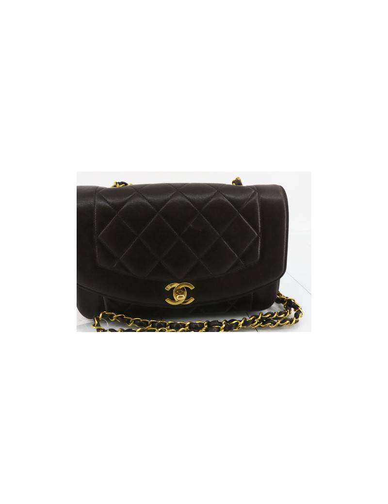 Diana CHANEL 23 cm cuir d'agneau