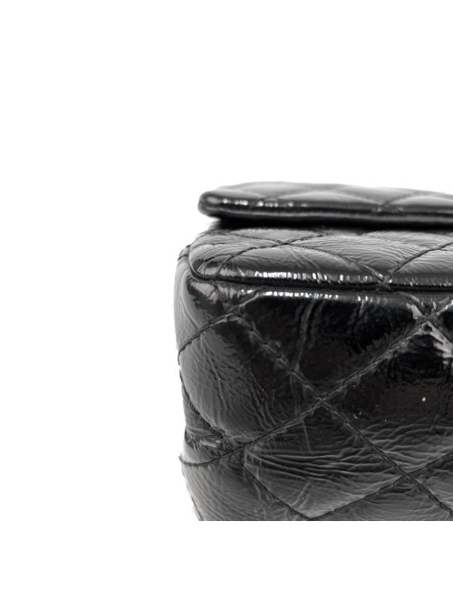 2.55 CHANEL verni cuir noir