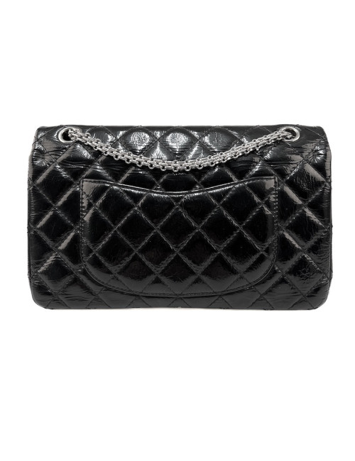 2.55 CHANEL verni cuir noir