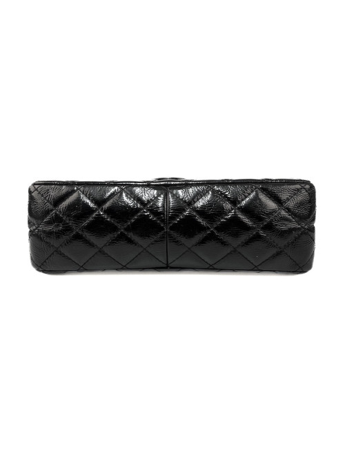 2.55 CHANEL verni cuir noir