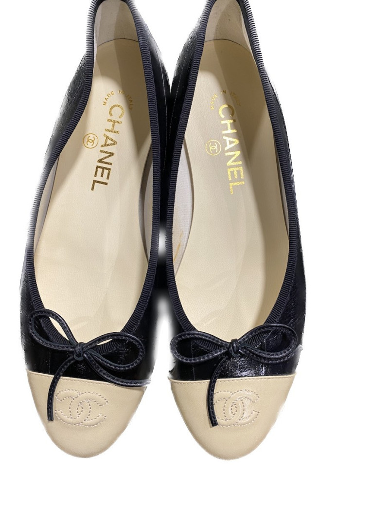 Ballerine CHANEL bicolores