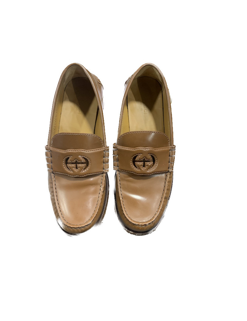 Mocassins GUCCI T 37,5 gold