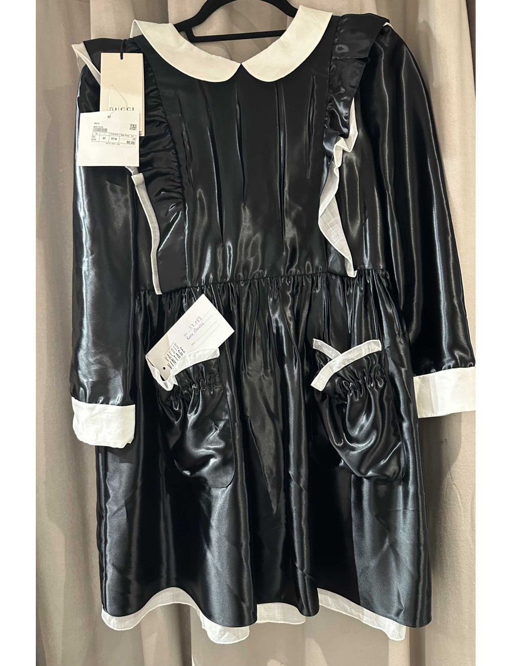 Robe GUCCI satin noir