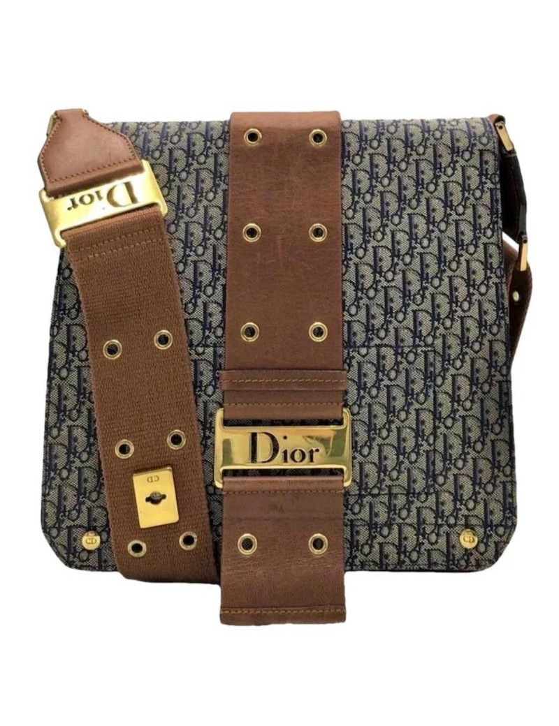 Sac Colombus street chic CHRISTIAN DIOR toile oblique