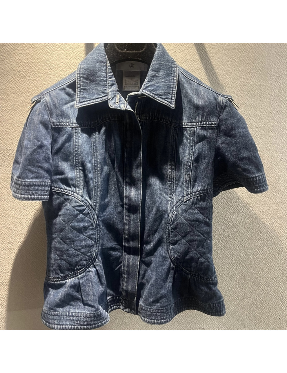 Blouson CHANEL jean T42