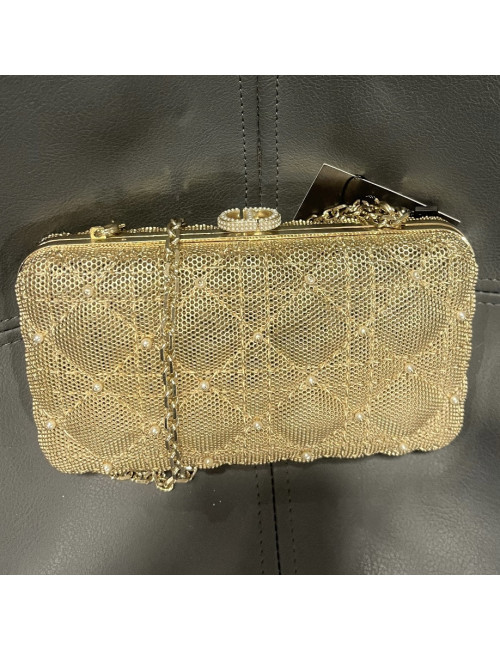 Sac minaudière DIOR doré
