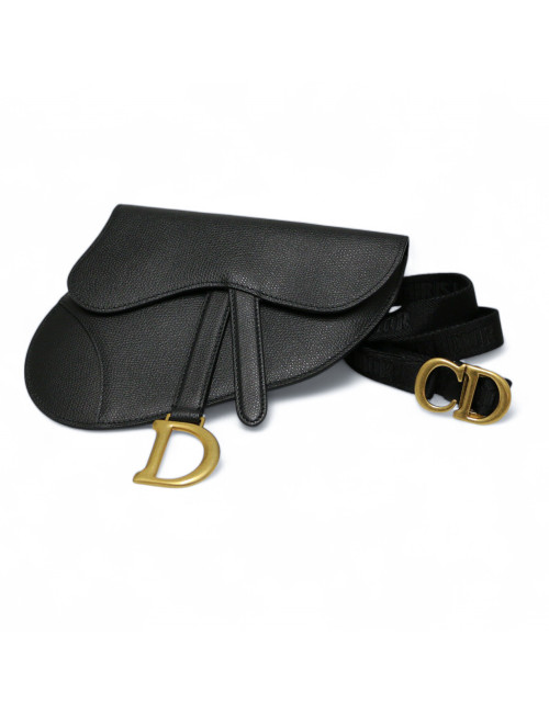 Ceinture Saddle DIOR noir