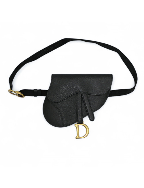 Ceinture Saddle DIOR noir