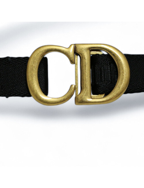 Ceinture Saddle DIOR noir