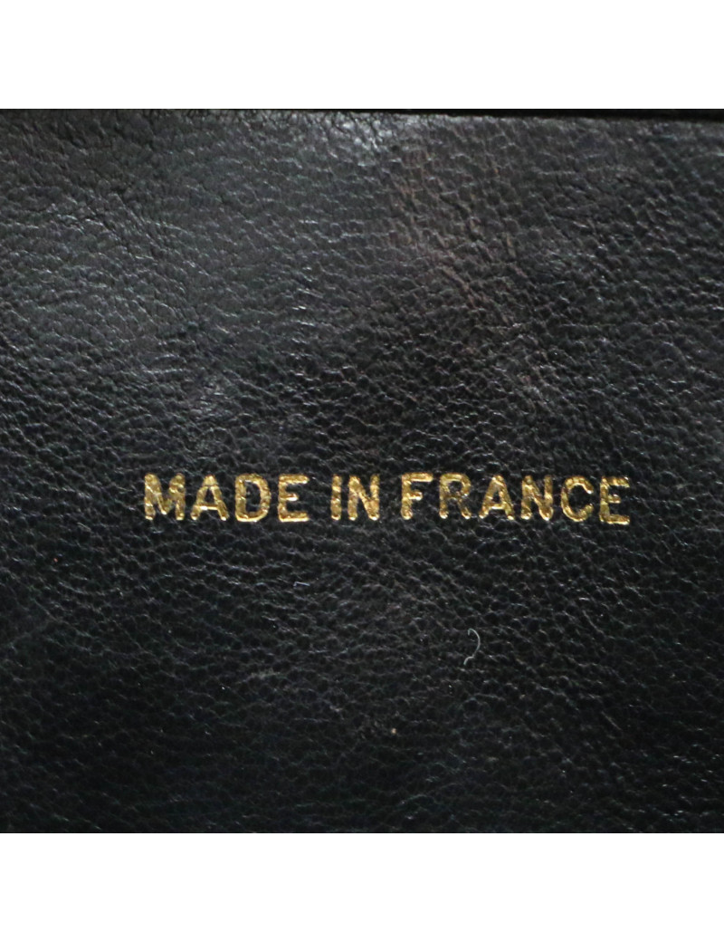 Sac caméra vintage CHANEL noir