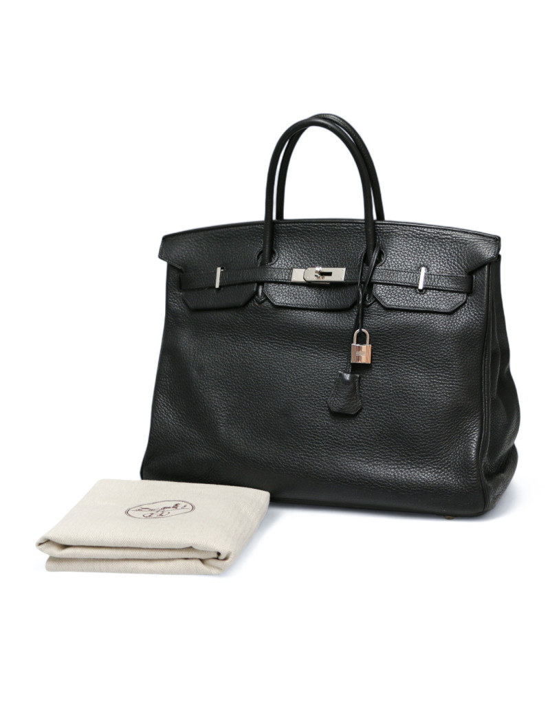 Sac HERMES Birkin 40 togo noir