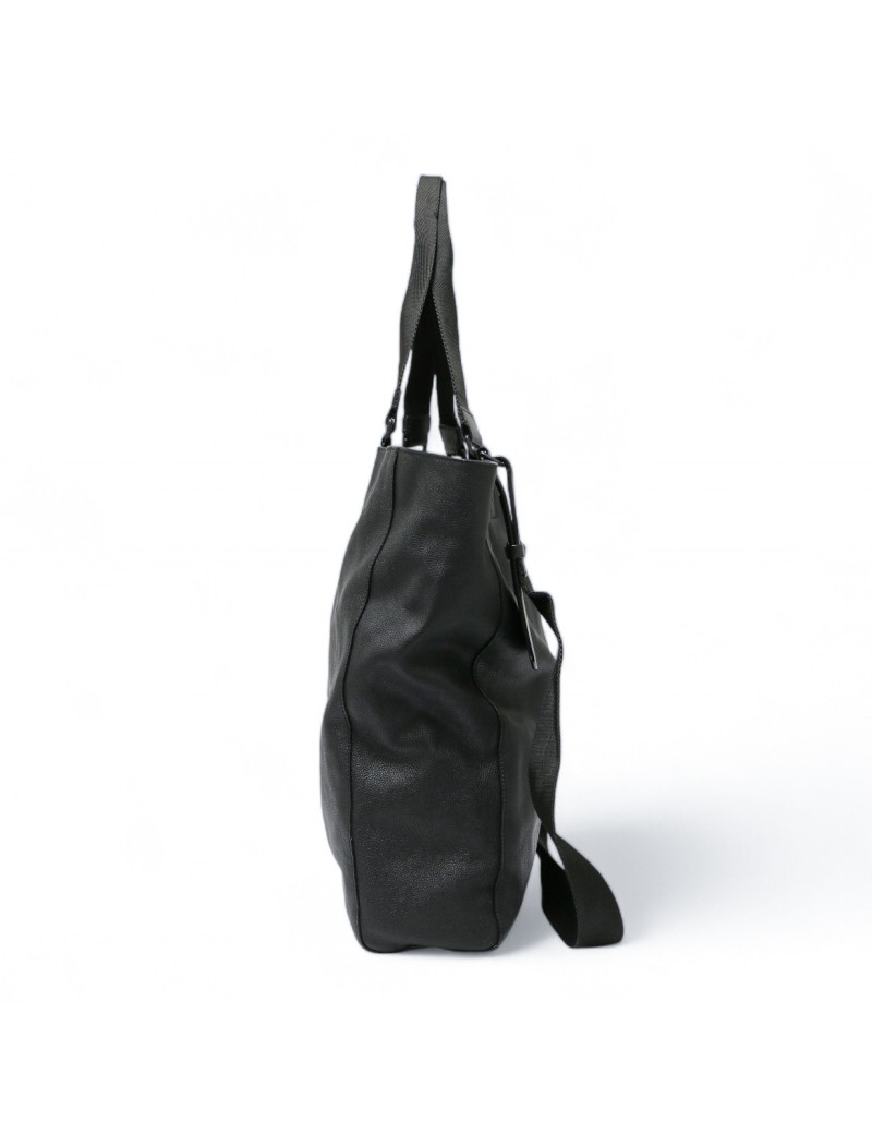 Cabas LANVIN cuir noir souple