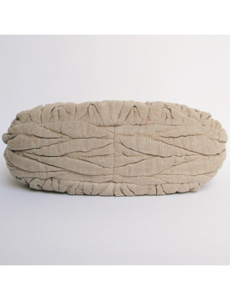 Sac JIMMY CHOO en lin beige GM