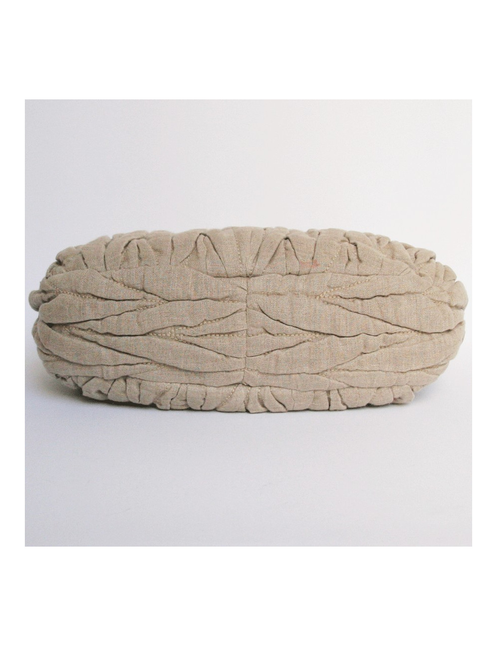 Sac MIU MIU en lin beige GM