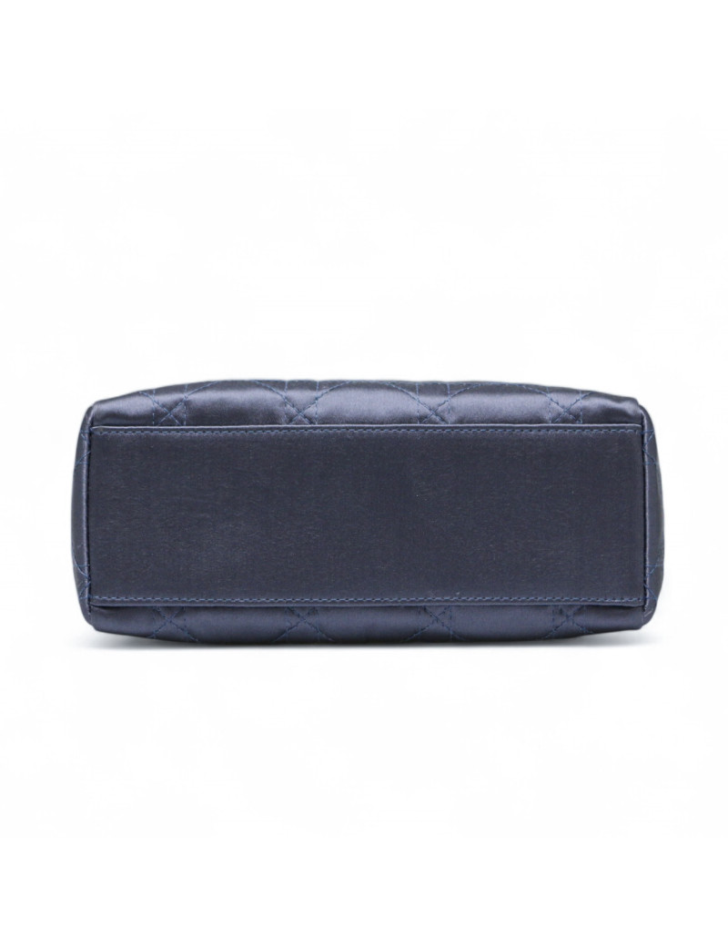 Mini Lady DIOR satin bleu